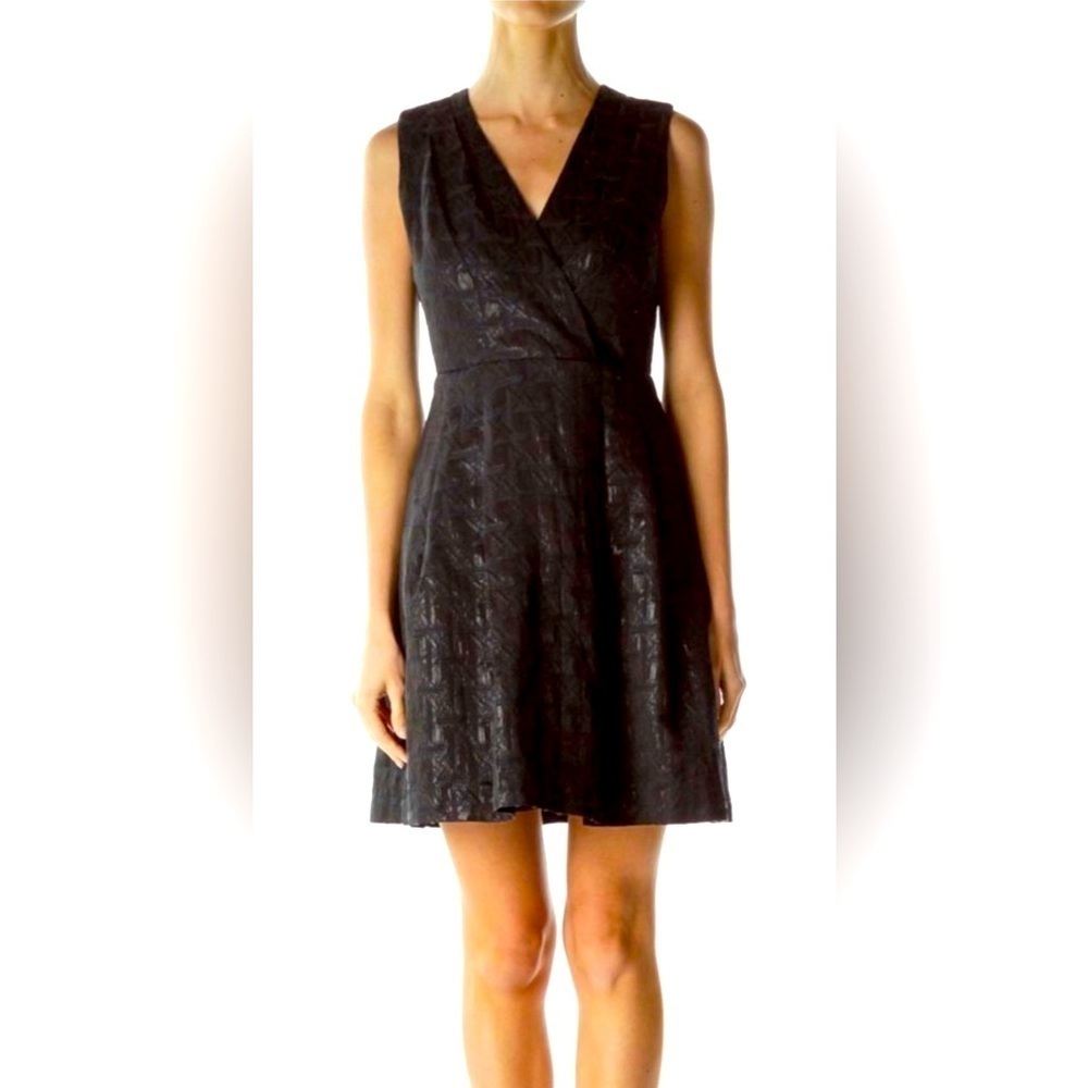 NWT Kirna Zabete x Target Metallic Jacquard Fit & Flare Pocketed Party Dress 8